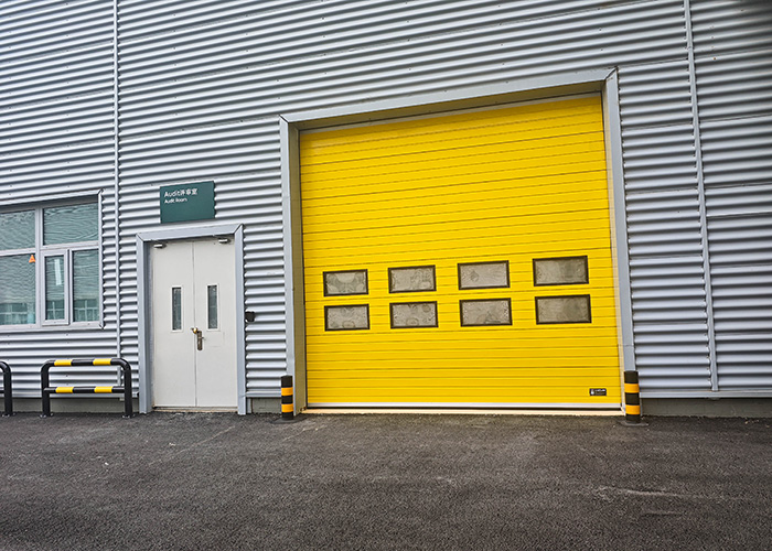 Insulated sectional doors
